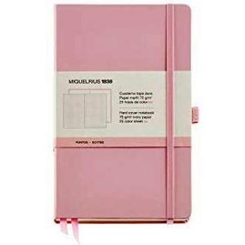 CUADERNO RIGIDO CON GOMA 130X210MM CHROMATIC ROSA