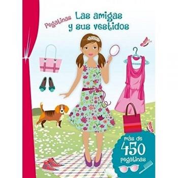 Pegatinas. Las Amigas Y Sus Vestidos