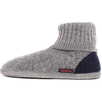Pantuflas Giesswein KRAMSACH para hombre, unisex, altas, color pizarra, talla 38 EU