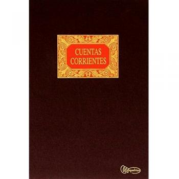 Miquelrius - Libro de Contabilidad, Cuentas Corrientes, Folio Natural, 100 Hojas