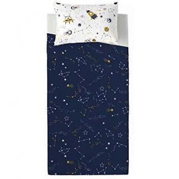 Cool Kids S2800916 Juego de Sábanas Sven, Cama de 90, Multicolor, 160 x 270 cm