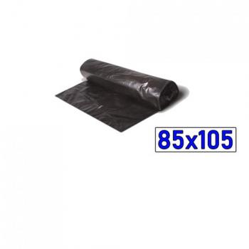 Bolsas de basura comunidad elite g90 120 l. 85x105 negro -rollo 10u-