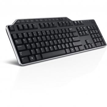 Dell Keyboard USB KB-522 Black US/Euro W8,Wired Business American/EUR