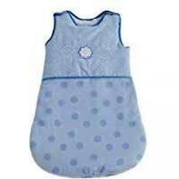 TANUKI Gigoteuse 70 cm - 100% coton - Tres chic bleu