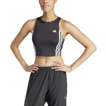 Adidas Women's Own the Run 3 Stripes Tank Top