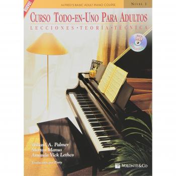 Curso Todo en Uno para Adultos: Nivel 1 con CD: Lecciones * Teoria * Tecnica