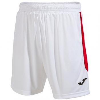 Short Deportivo Joma Glasgow Hombre Niño Blanco Rojo