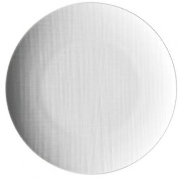 Rosenthal Mesh Weiss Plato Llano, Blanco, 30 cm diámetro