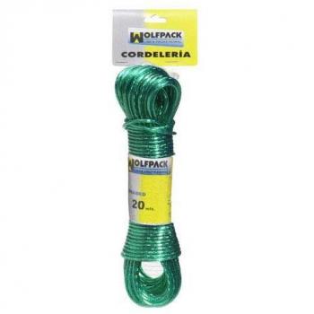 WOLFPACK LINEA PROFESIONAL 16010305 Cuerda Plastificada Cable Acero Ø 3,5 mm.