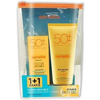 Sensilis Sun Secret - Pack Crema Solar Facial + Corporal - SPF 50+, 40ml + 200 ml