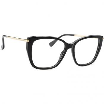 Max Mara MM 5007 001 15 53 Glasses, Black female, Sizes: 53 MM