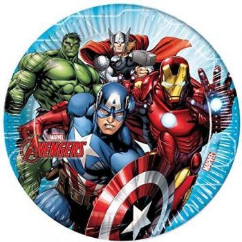 Procos - Plato 23cm Avengers Mighty, Multicolor, 5PR87962