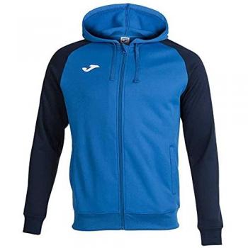 Chaqueta con capucha Joma Academy IV para hombre y niño, color royal marino, unisex-adulto, con cremallera