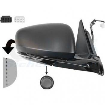 Espejo retrovisor VAN WEZEL 4317818, tipo: espejo retrovisor, características: diseño específico para vehículos, ajuste manual o eléctrico dependiendo del modelo, incluye carcasa y cristal reflejante, compatible con diversas marcas y modelos