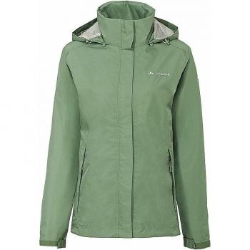 VAUDE Women's Escape Light Waterproof Jacket - Olive Green, Size 42