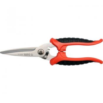 Tijeras múltiples YATO YT-1976 - 200mm, cizalla de alta calidad, diseño ergonómico, fabricadas en acero inoxidable, resistencia a la corrosión, mango antideslizante para un agarre cómodo