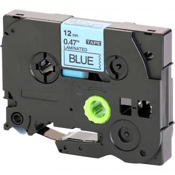 1x Casete de Cinta para Brother TZe -531 12mm negro sobre azul 12mm de ancho x 8 m de longitud compatible con TZ531 por ejemplo P -Touch 1000 W