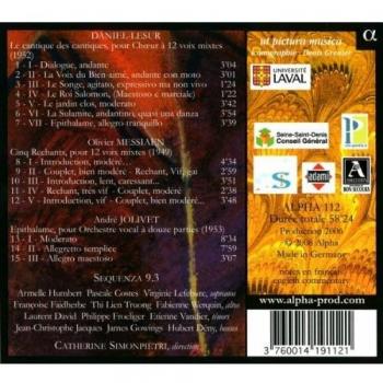 Polyphonies Jeune France: Obras De Messiaen, Jolivet Y Daniel-Lesur