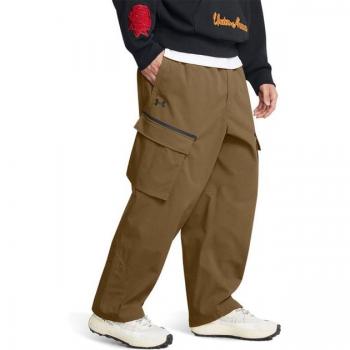 Pantalones casuales de hombre Under Armour Ua Unstoppable Utility Cargo Marrón M Regular