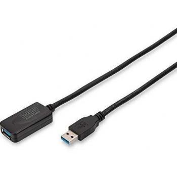 Cable Usb 3.0 Activo 5m Prolongador Digitus Da73104