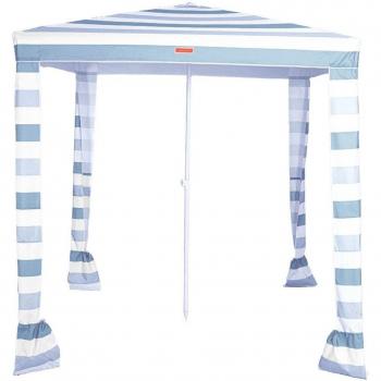 Carpa Flamingueo para playa y terraza color azul