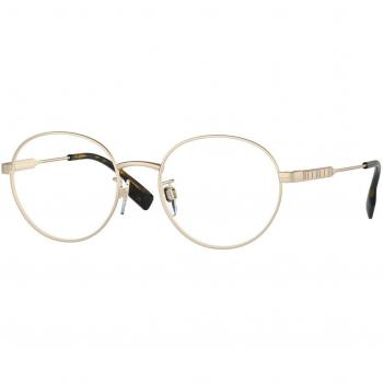 Burberry BE1363TD Asian Fit 1331 Women’s Eyeglasses Gold Size 50 (Frame Only) - Blue Light Block Available
