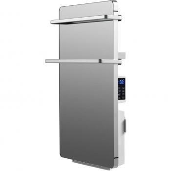 Toallero Calefactor Eléctrico 2000W Cristal Templado Espejo con Display LED Purline Zafir V2000T LU