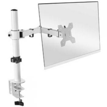 Soporte de Monitor Articulado Mars Gaming MARM1, Ajustable para Pantallas de hasta 32, Color Blanco