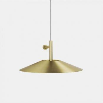 Aplique Acrílico Dorado Arenado con 1 Bombilla y Tecnología LED 14.9W 2700K IP20