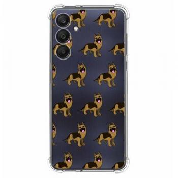 Funda de Silicona Antigolpes para Samsung Galaxy A25 5G con Diseño de Perros 09