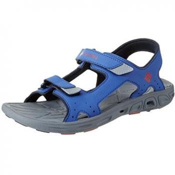 Columbia Youth Techsun Vent, Zapatillas Impermeables Unisex niños, Azul