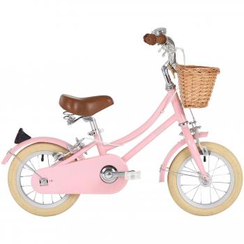 Bicicleta Bobbin Gingersnap 12 para niños rosa