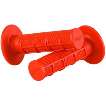 O'NEAL | Motocross Grips | Enduro de Motocicleta | Gomas de Agarre con Estructura de gofre de Medio Lado, Grado de dureza Medium | MX Grip Waffle Red | Red | Talla única