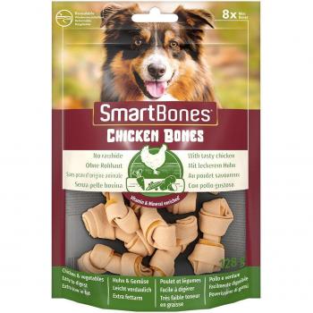 SmartBones Snack para Perros Mini de Pollo
