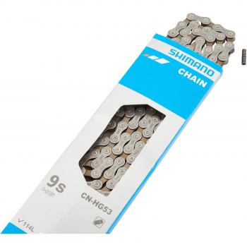 Shimano Tiagra/Deore HG53 9 Speed Chain - 114 Links - Grey