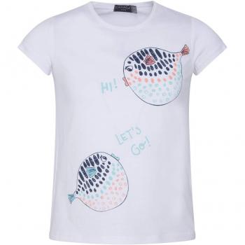 Canada House Camiseta pez niña, Talla 4A/Y