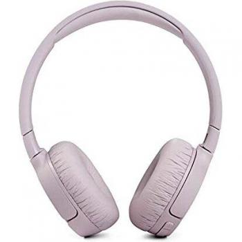 JBL Tune 660NC Auriculares Supraaurales Inalámbricos Bluetooth con Cancelación de Ruido y Sonido Pure Bass, hasta 44 Horas de Reproducción Continua, Color Rosa