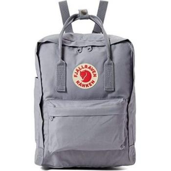 Fjällräven Kånken Original Flint Grey Waterproof Daypack with Adjustable Straps and Multiple Pockets
