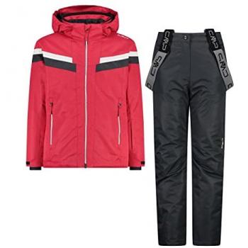 CMP Kid G Set Jacket and Pant Conjunto de Pantalones, Begonia, 176 para Niñas