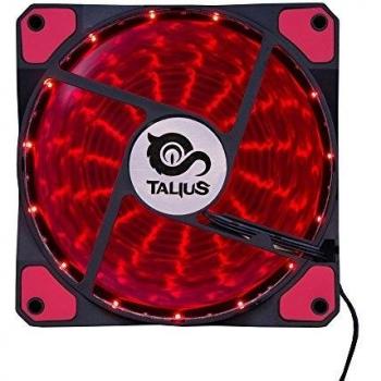 Talius Ventilador 12 cm 15 Leds Rojo