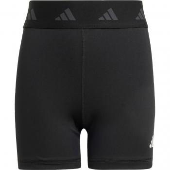 Mallas Deportivas Adidas Techfit AEROREADY Cortas para Niñas Color Negro 11-12 Años
