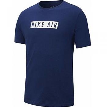 Nike M NSW SS Air 3 - Camiseta, Hombre, Color Azul y Blanco, tamaño Extra-Large