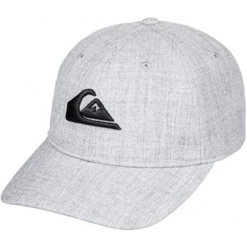 Quiksilver - Gorra con Ajuste Posterior a Presión - Hombre - One Size - Gris