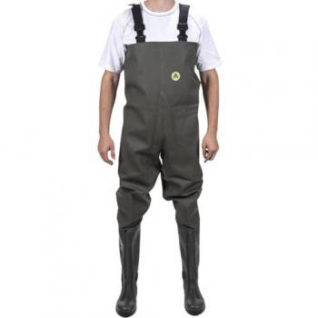 Amblers Safety Tyne Green PVC Chest Waders Size 12