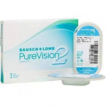 BAUSCH + LOMB - PureVision®2 - Lentes de contacto de reemplazo mensual