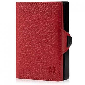 Billetera Slimpuro ZNAP Slim 12 - Portafolio con Monedero, 12 Tarjetas, 8,9 x 1,8 x 6,3 cm (LxHxP), Protección RFID
