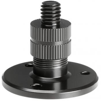 Placa de Montaje Flexible para Micrófono Adam Hall D921BLK Negra