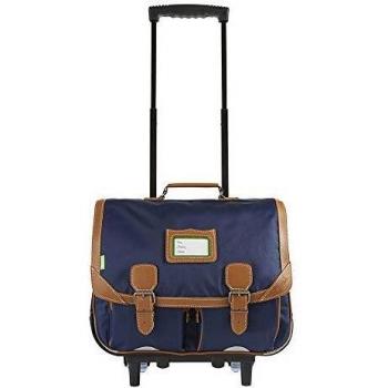 Mochila Trolley Tann's Les Signatures Camille 41cm Azul Marino