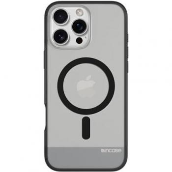 Funda delgada Incase MagSafe para iPhone 16 Pro Max - Negra, protección contra caídas de 8 pies, ligera y con imanes integrados
