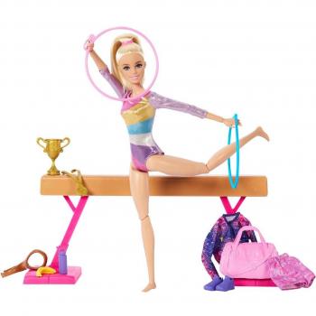 Barbie Career Gymnastics Playset with Doll and Accessories